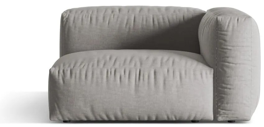 Светлосив модул за диван (десен ъгъл) Martina – Micadoni Home