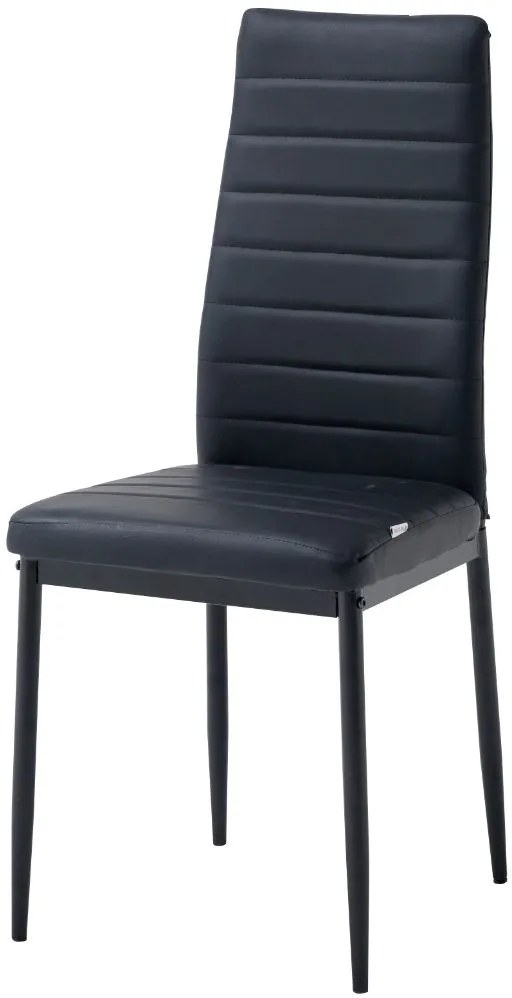 Кухненски стол Jake-черен (6) парчета