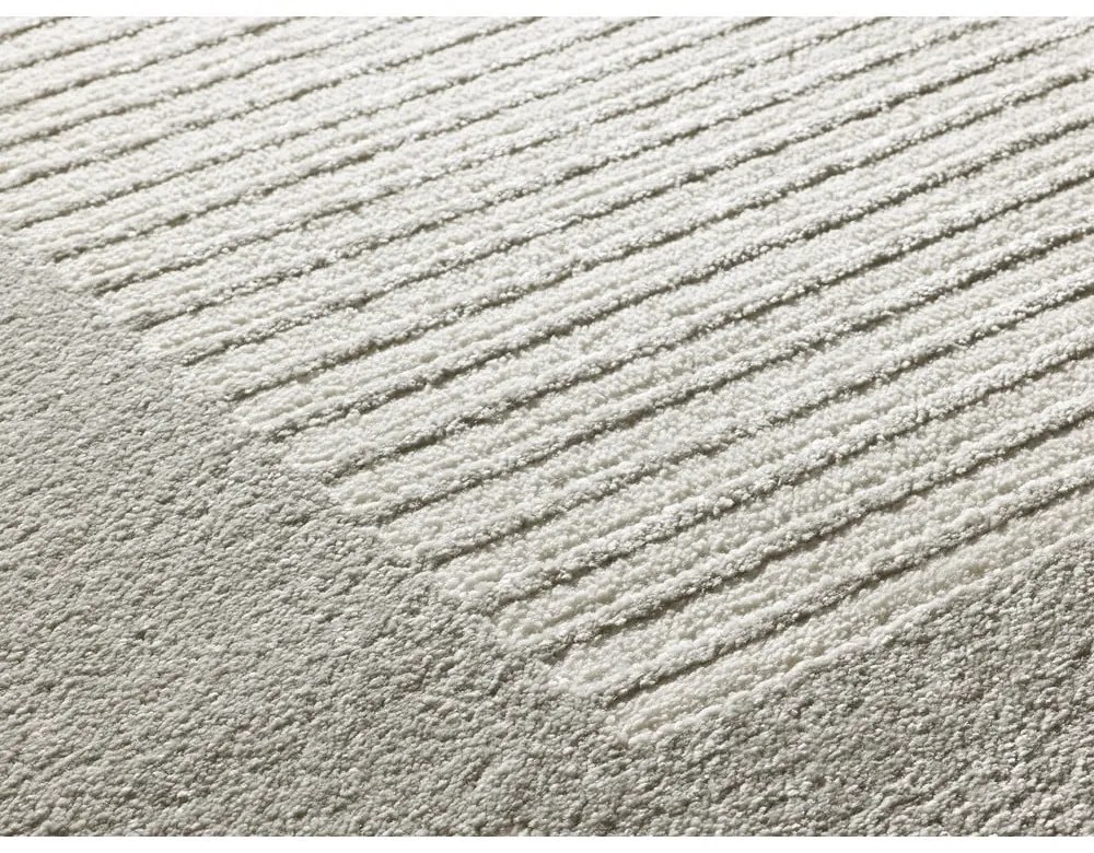 Килим в светлосиво и слонова кост 200x290 cm Flora – Universal