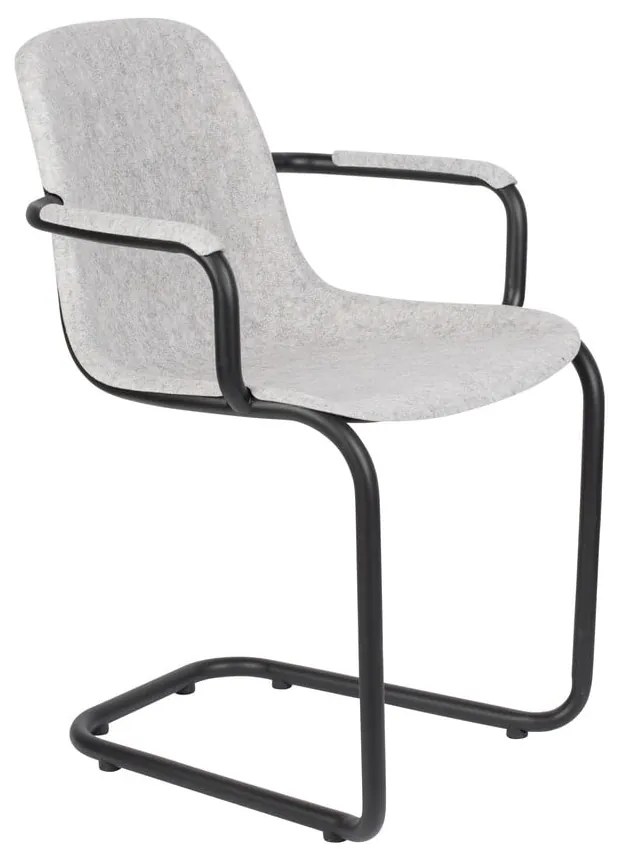 Светлосиви трапезни столове в комплект от 2 броя Thirsty - Zuiver