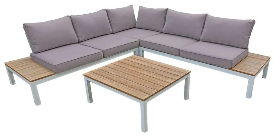 Градински ъглов диван с маса за съхранение Valentina - Garden Pleasure