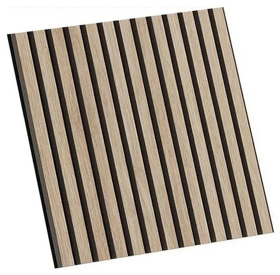 BATH DELUXE 54-060-08-86-12 - К-кт 4x Акустичен панел за стена DANVIKEN 60x60 см дъб