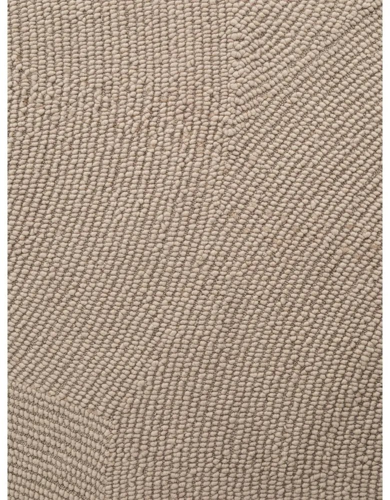 Бежова ръчно изработена вълнена пътека 80x300 cm Eleni Light Beige – Hanse Home