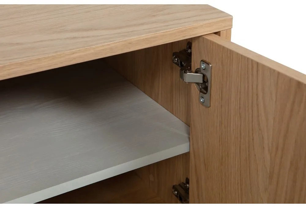 Модулна маса за телевизор с дъбов декор в естествен цвят 110x44 cm Modulair - vtwonen