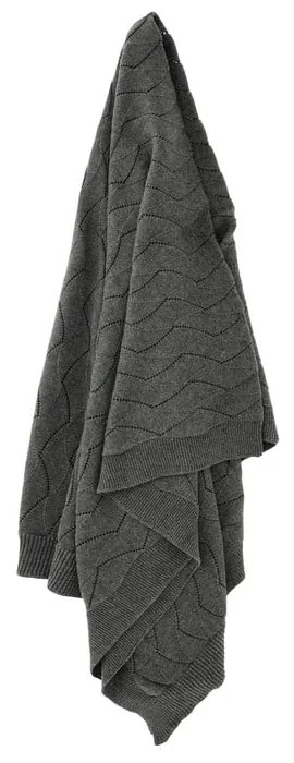 Сиво плетено одеяло 130x170 cm Gentle – Södahl