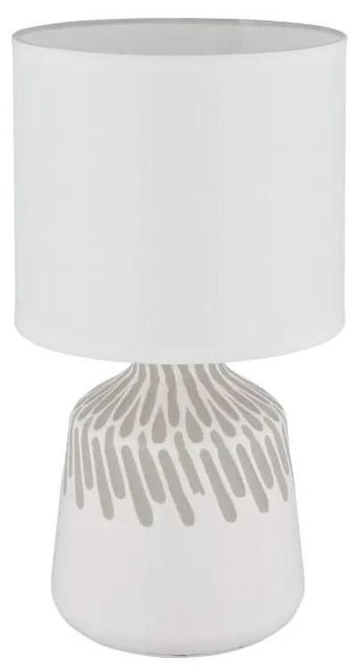 Globo 21733W - Настолна лампа RELA 1xE14/40W/230V