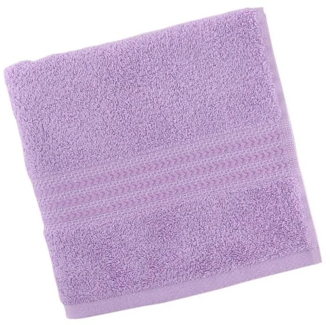 Лилава кърпа от чист памук , 50 x 90 cm - Foutastic