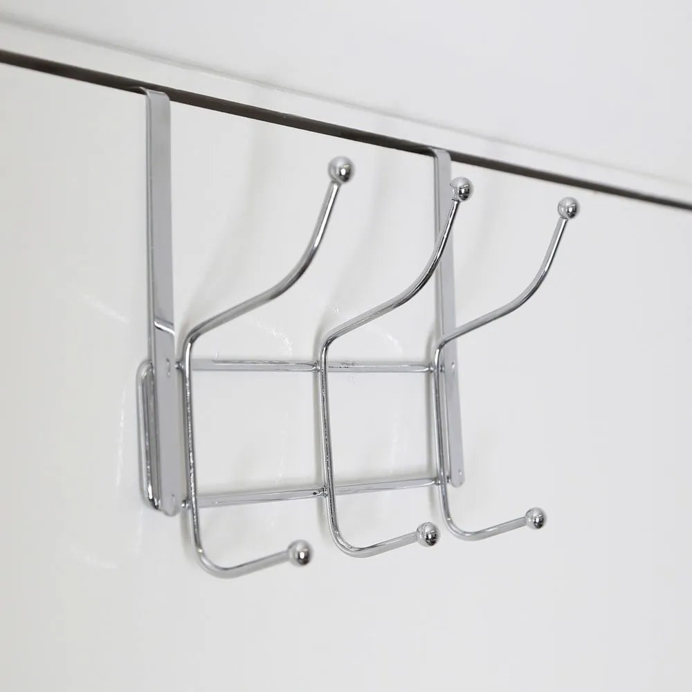 Метален стелаж за врата в сребристо 11 cm Chrome – Premier Housewares