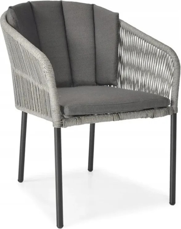 Градински стол с модерен дизайн и найлонова тъкан