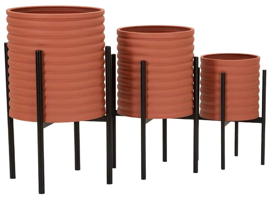 Метални покрития за кашпи в комплект от 3 бр. ø 36 cm Milly – Mauro Ferretti