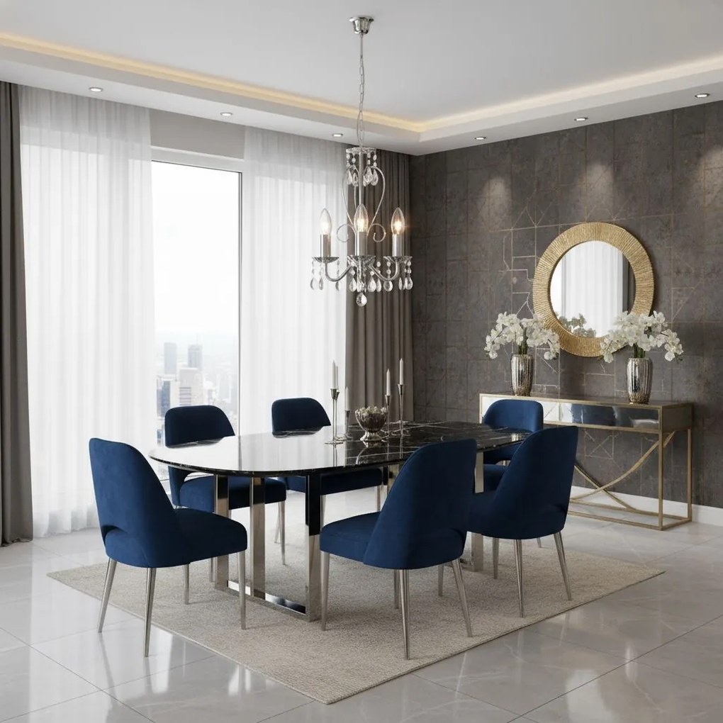 ЛАМПА EBT011-3CP CHROME