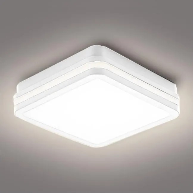 Brilagi - LED външно осветително тяло BENE LED/24W/230V 26x26 cm бяло IP54