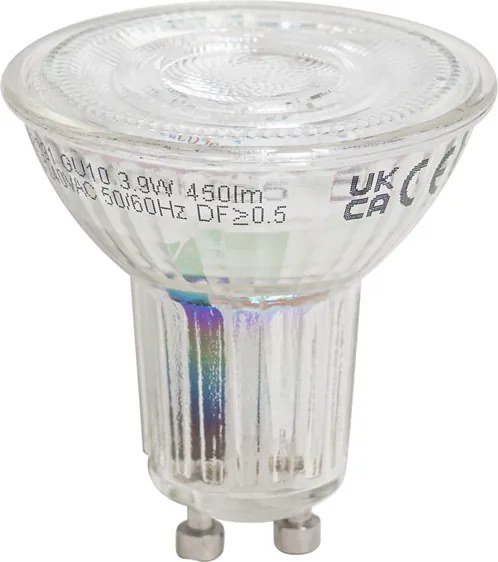 Комплект от 5 димируеми GU10 LED крушки 3.9W 450 lm 3000K Longlife