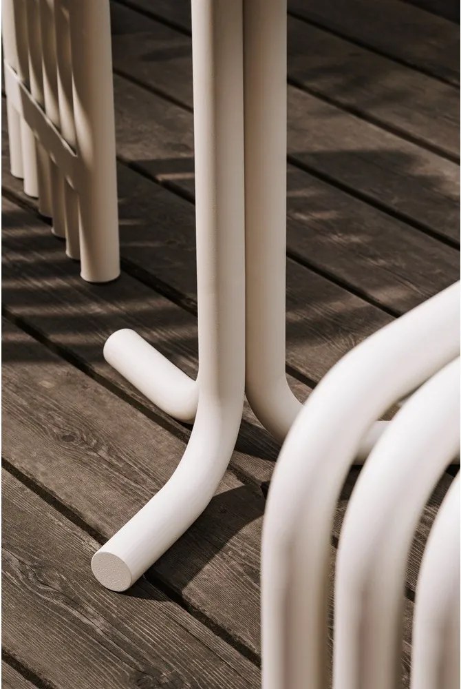 Метална кръгла градинска маса за хранене ø 59 cm Nokk – noo.ma