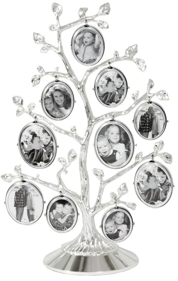 Метална стояща рамка в сребристо 27x18 cm Family Tree – Zilverstad