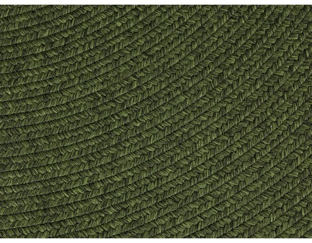 Зелен кръгъл килим за открито ø 150 cm - NORTHRUGS