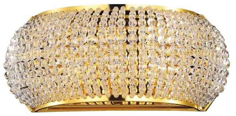 Ideal Lux - LED Кристален аплик PASHA 3xG9/3W/230V златист