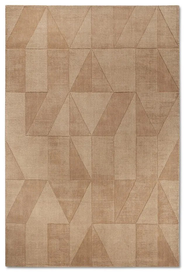 Бежов ръчно изработен вълнен килим 80x150 cm Ursule – Villeroy&amp;Boch