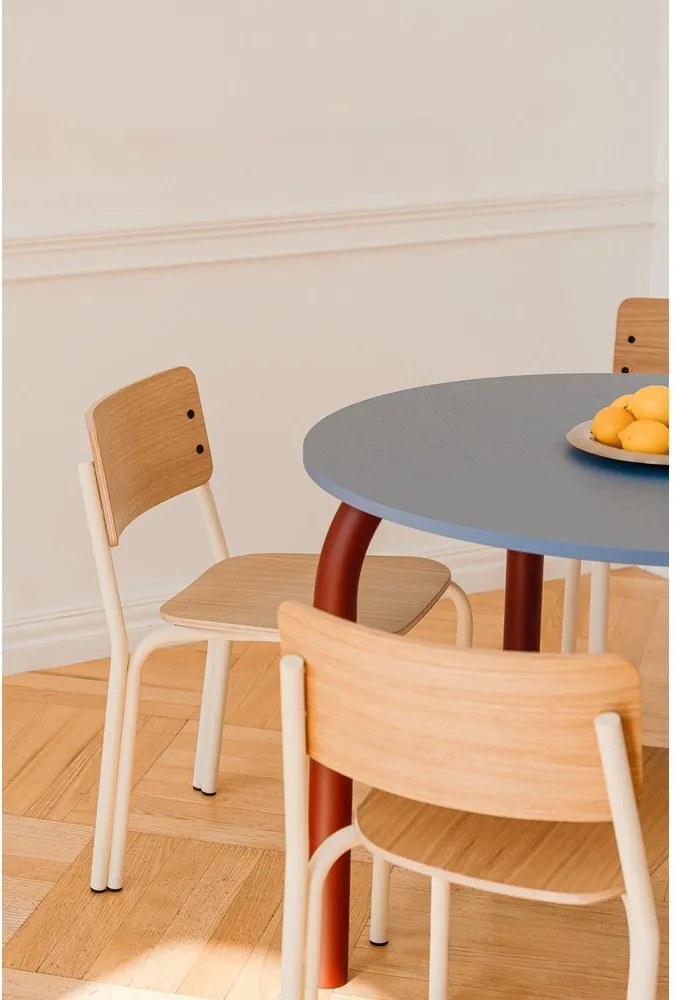 Кръгла трапезна маса ø 100 cm Meko – noo.ma