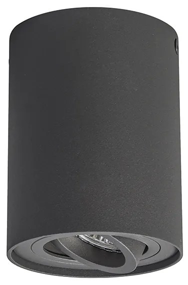 Комплект от 6 прожектора тъмно сив въртящ се и наклоняващ се - Rondoo up