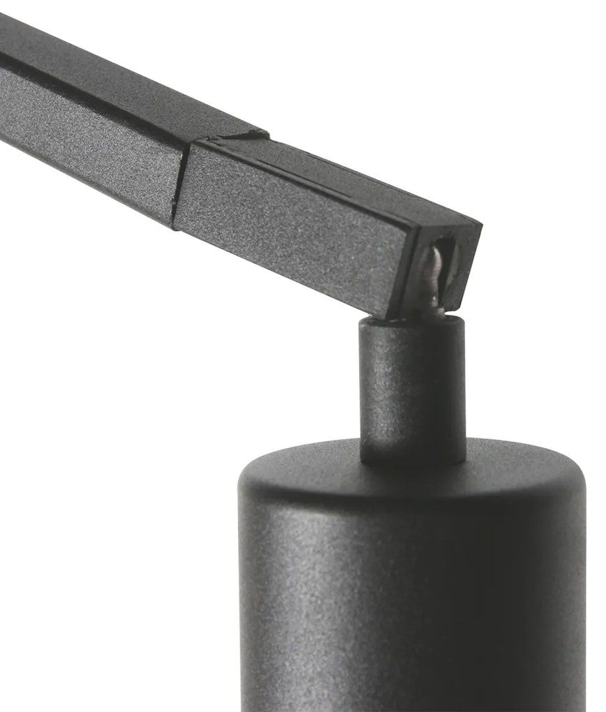 Modere vloerlamp zwart dimbaar - Anne ZigZag