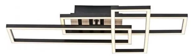 JUST LIGHT. 14051-79 - LED плафон AKUSTIKA LED/20,5W/230V дъб/черно