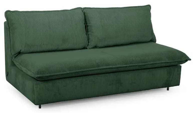Зелен разтегателен диван от рипсено кадифе 184 cm Isadora – Bobochic Paris