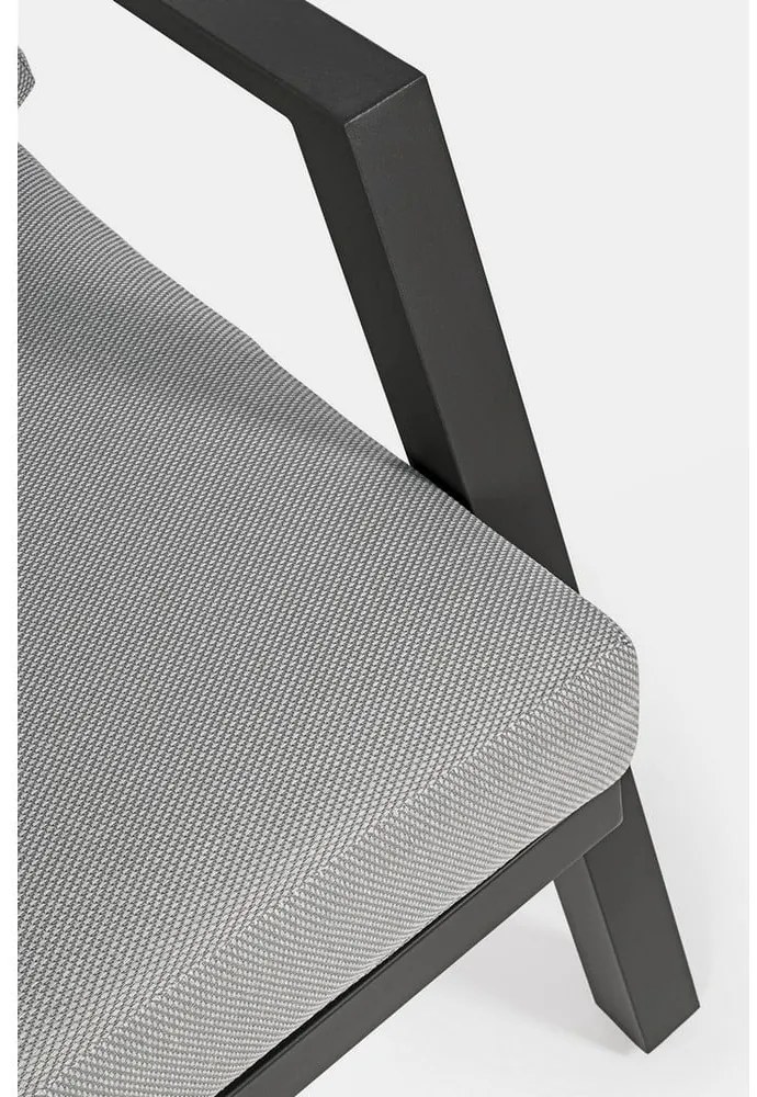 Сив алуминиев градински комплект от за отдих за 4 Harley – Bizzotto