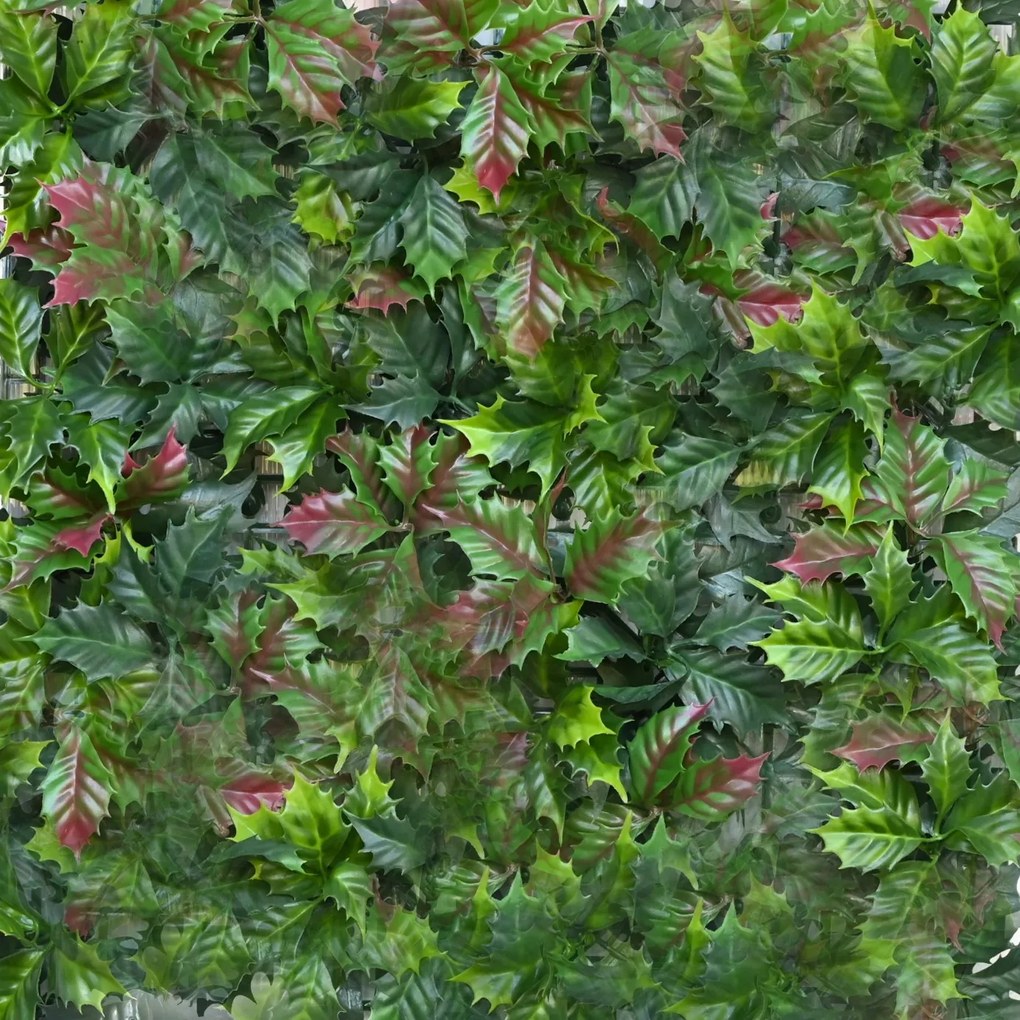 Изкуствена трева за стена, декорация А074, панел 50смх50см