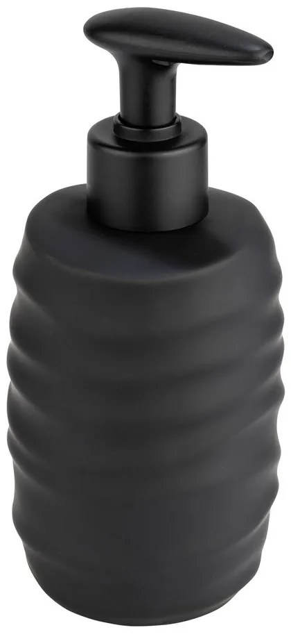 Черен керамичен диспенсер за сапун 400 ml Illana – Wenko