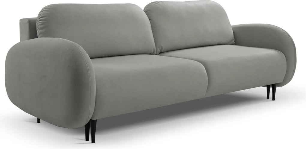 Разтегателен диван Saron-Тъмно сив