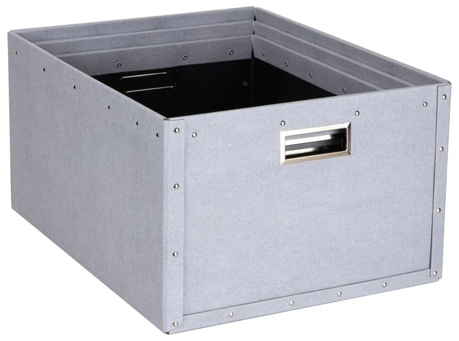 Светлосиви картонени кутии за съхранение в комплект от 3 броя Ture - Bigso Box of Sweden