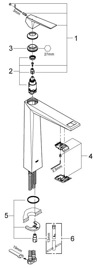 Maca Кран за тоалетна Grohe Allure Brilliant