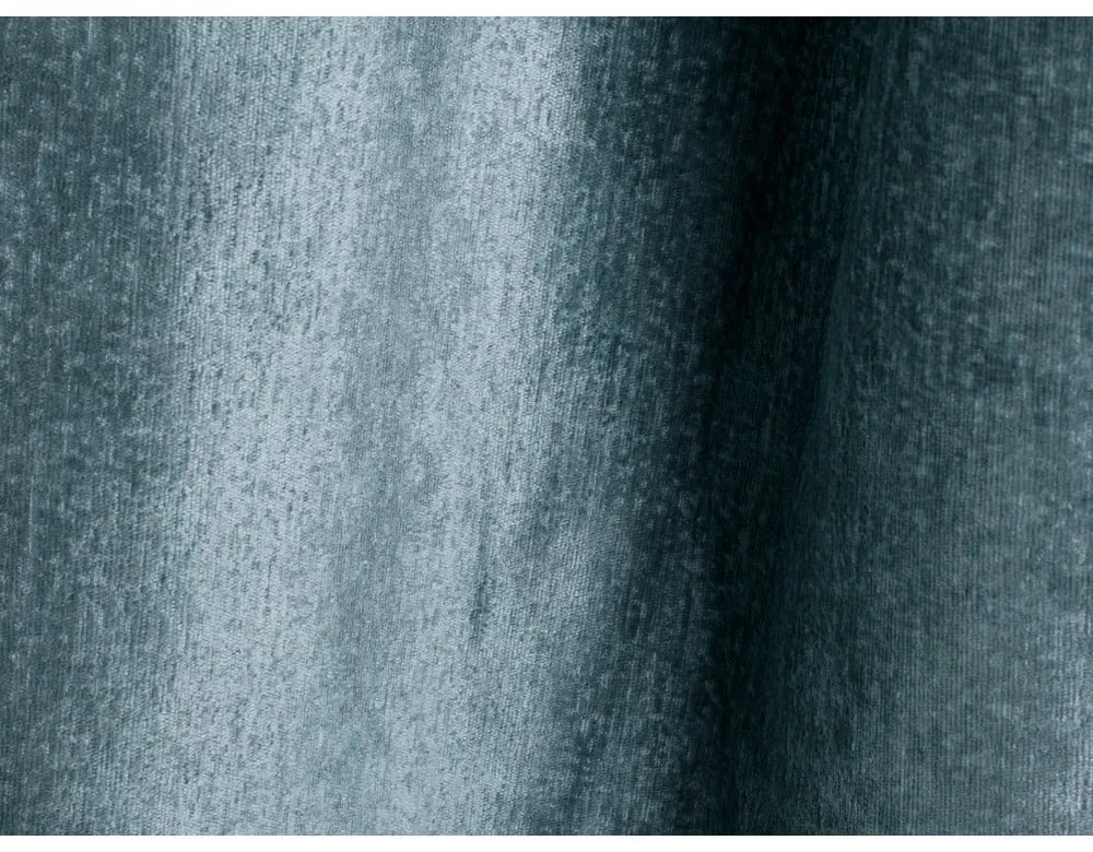 Синьо тапицирано двойно легло с място за съхранение с включена подматрачна рамка 200x200 cm Lupine – Micadoni Home