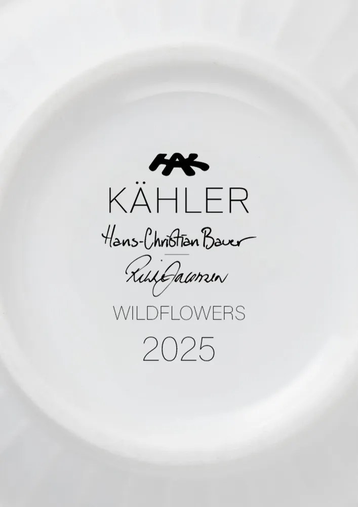 Бяла порцеланова чаша 330 ml Hammershøi Summer – Kähler Design