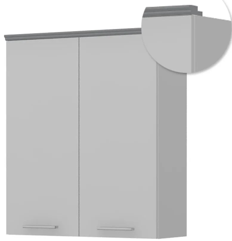 Рамка на висящ шкаф Tahoma ZL-Length: 140 cm-Graphite