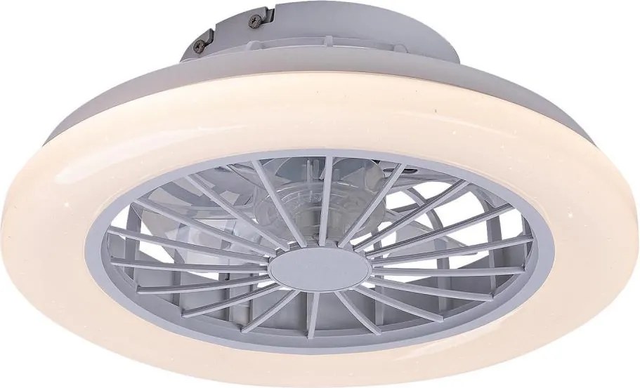 Rabalux 71348-LED димируемо таванно осветително тяло с вентилатор LED/24W/230V 3000-6500K+ дистанционно управление