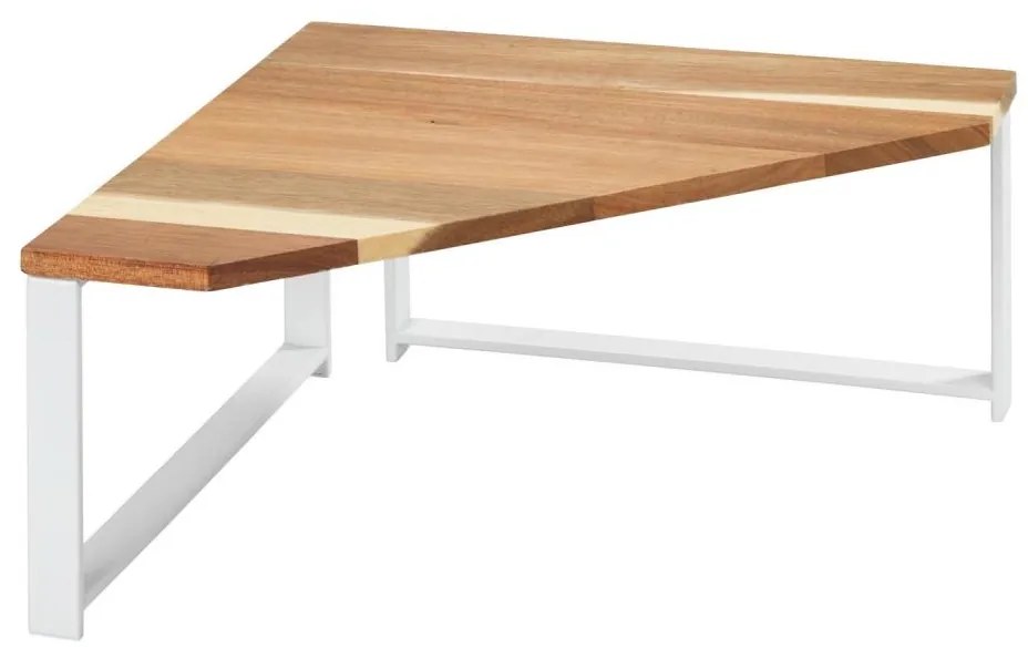 WENKO 53026100 - Рафт LOUISA 30x30 см бял/кафяв