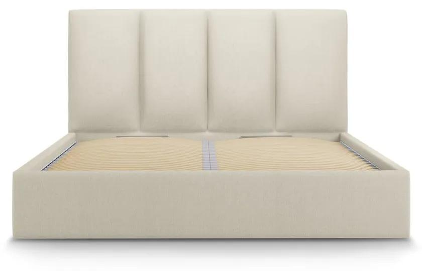 Бежово двойно легло , 160 x 200 cm Juniper - Mazzini Beds