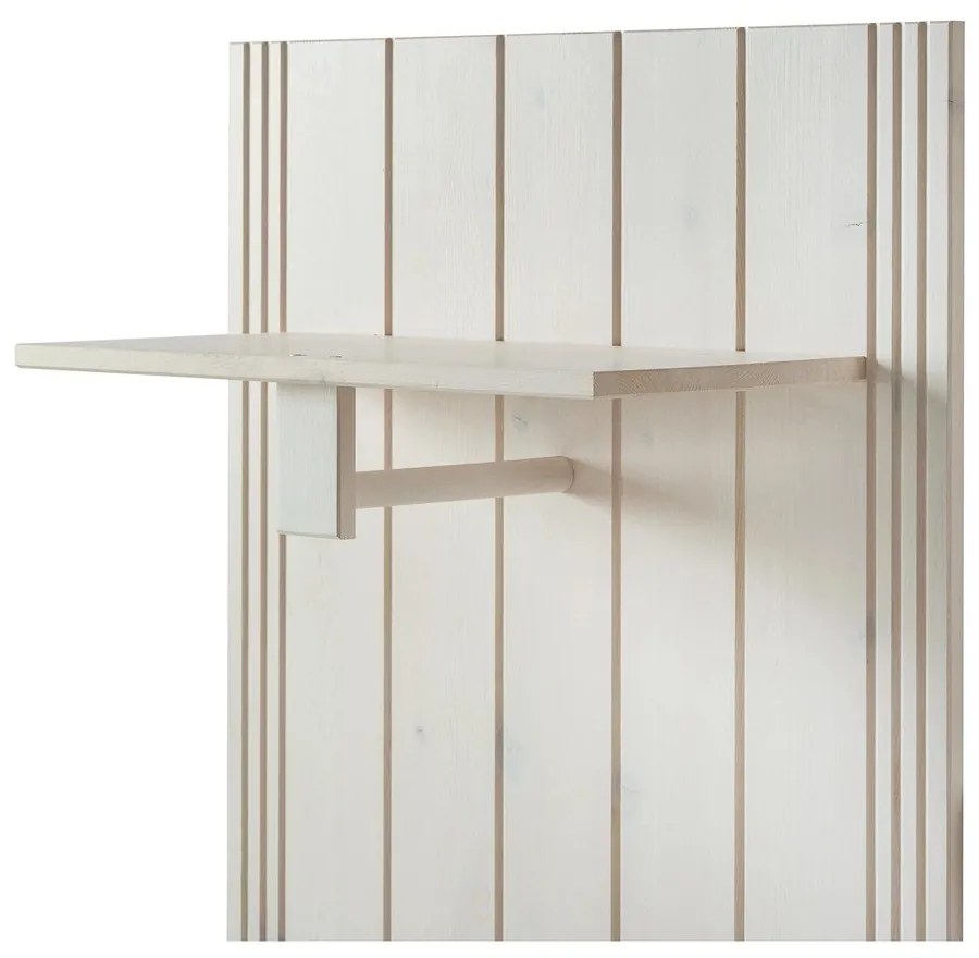 Бял комплект за коридор от масивен бор 60x120x25 cm Anita – Støraa