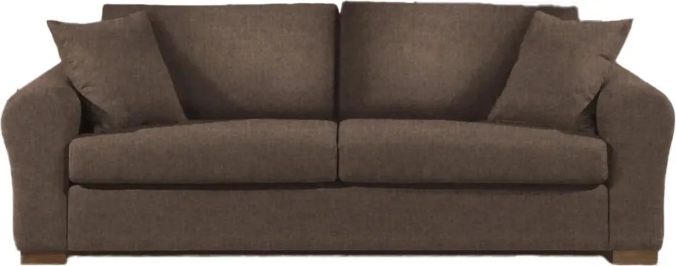 Диван Orpheas триместен-210L 90D cm-Chocolate
