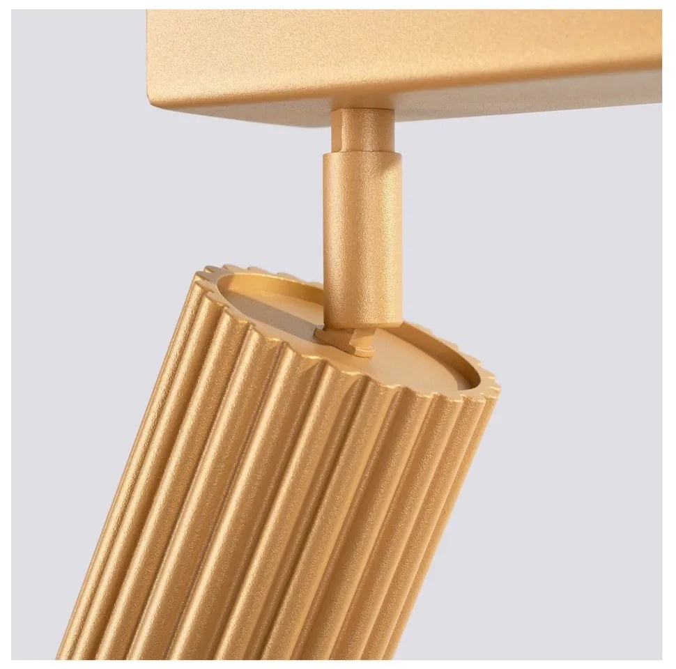 Прожектор в златист цвят 6,5x45 cm Gleam – Sollux