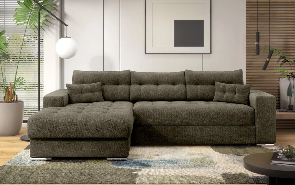 Разтегателен ъглов диван Сандер