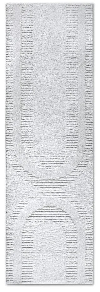 Кремава пътека 80x240 cm Bartoux Cream White – Elle Decoration