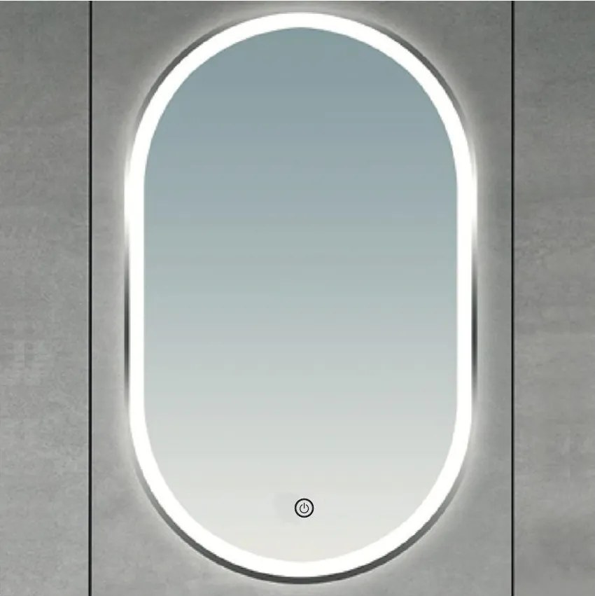 Brilagi-LED Огледало за баня ERBA LED/25W/230V 50x80 cm златно IP44 CRI 90 с димер + CCT