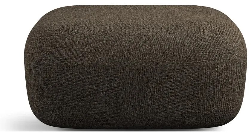 Кафява табуретка от букле Jenny – Micadoni Home