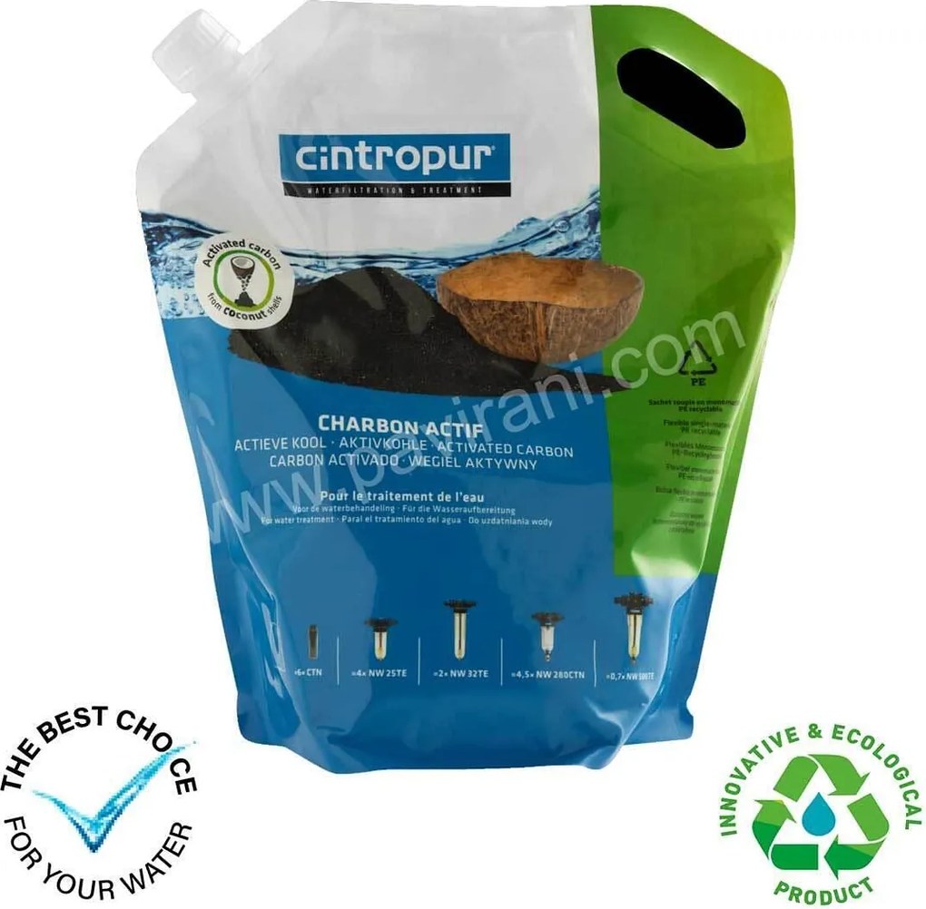 Активен въглен CINTROPUR 3,4 л