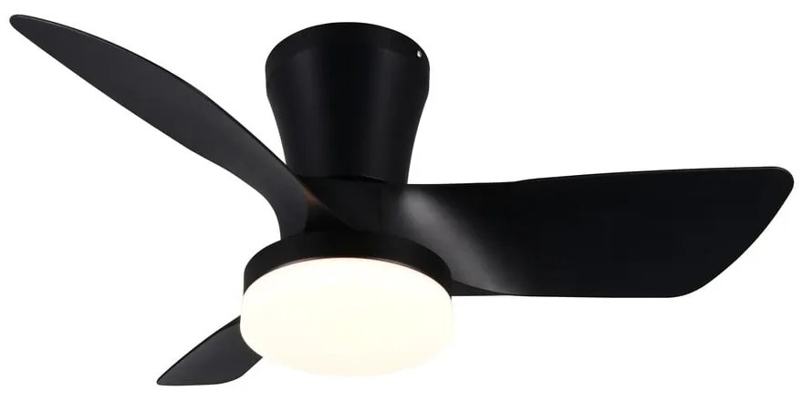 Черно LED осветително тяло за таван Randers – Trio