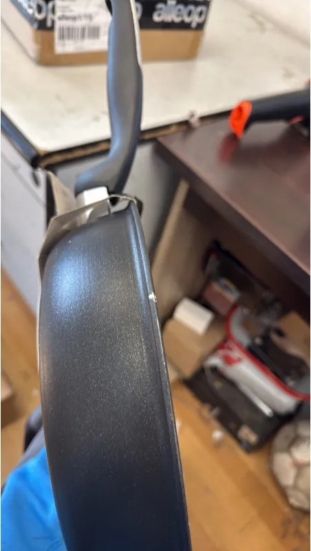 Втора ръка: Тиган Tefal G2550572, 26 см, Thermo-Spot, Незалепващо титаниево покритие X6, Индукция, Черен