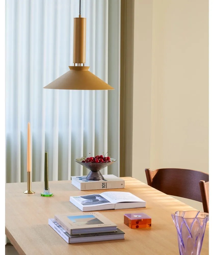 Оранжево висящо осветително тяло ø 40 cm Coney – Hübsch